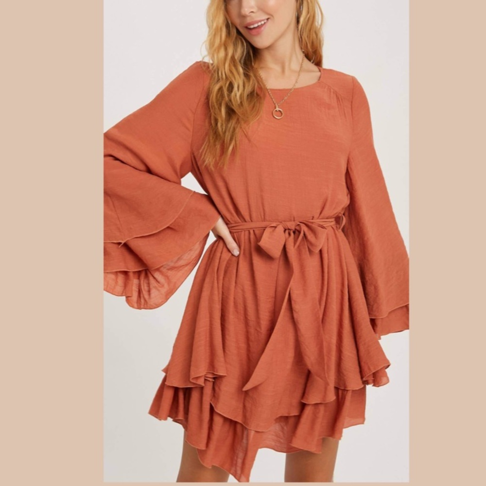 NWT - Ruffle Mini Dress